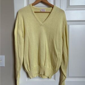 Vintage Brooks Brothers / V-Neck Sweater / 42